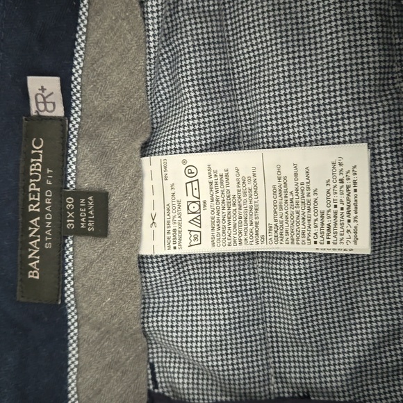 Banana Republic Mens Standard Fit Dress Pants - Picture 3 of 5